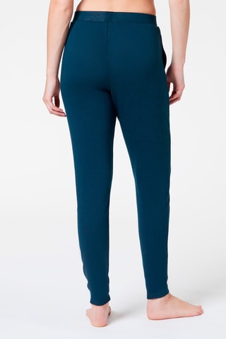 Broek Slim Fit Hoge Taille Early Groen