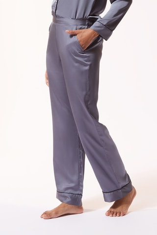 Broek Wide Legs Catwalky Blauw