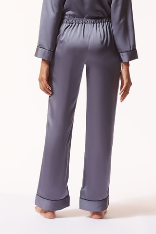 Broek Wide Legs Catwalky Blauw