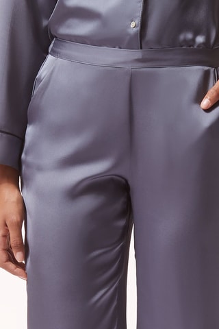 Broek Wide Legs Catwalky Blauw