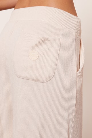 Calças wide legs 7/8 Amythis Cru