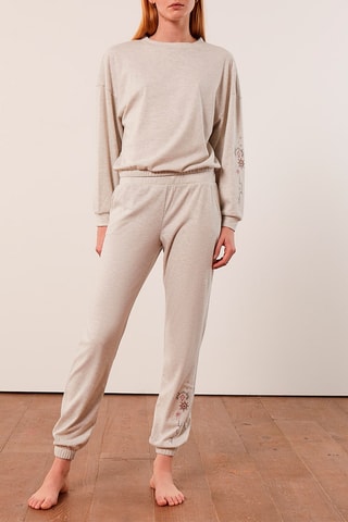 Joggingbroek Maude Ecru