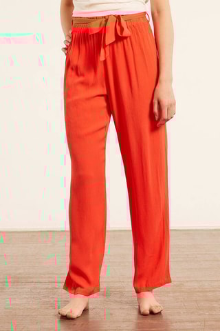 Rechte Broek Fun and Sun Oranje