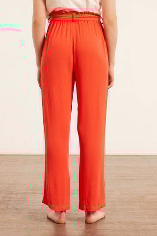 Rechte Broek Fun and Sun Oranje