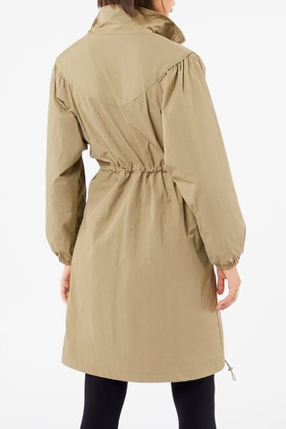 Casaco comprido Wind Verde-nilo