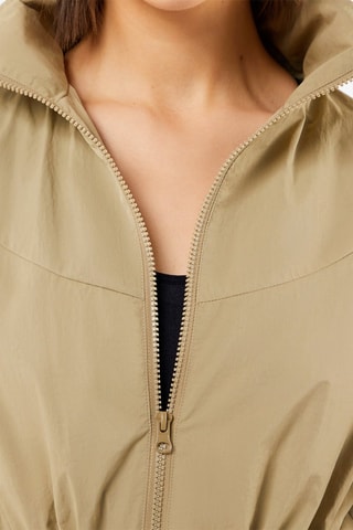 Casaco comprido Wind Verde-nilo