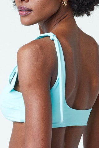 Soutien desportivo assimétrico George - Azul-claro