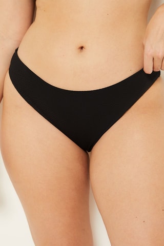 Parte de baixo de biquíni Idyllique - Preto