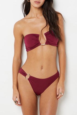 Parte de baixo de biquíni - Bordô