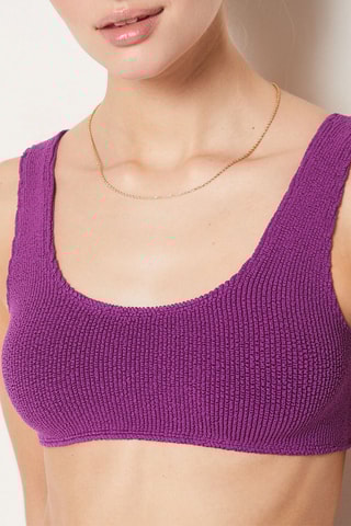 Parte de baixo de biquíni - Violeta