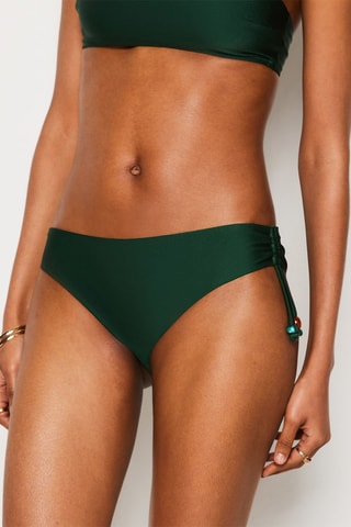 Parte de baixo de biquíni - Verde-escuro