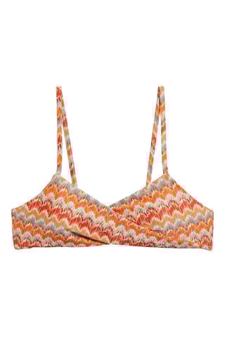 Parte de baixo de biquíni - Laranja e vermelho