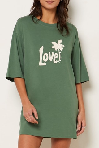 Camisa de dormir Aure - Verde