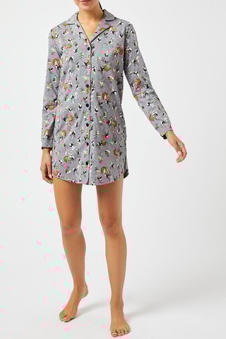 Camisa de noite Nine Antracite