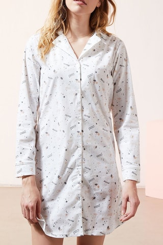 Camisa de noite Ouma Cru