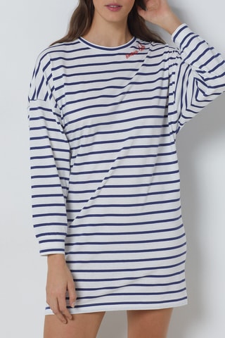 Camisa de dormir Sanae - Azul-marinho