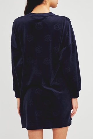 Camisa de dormir Sheann - Azul-marinho