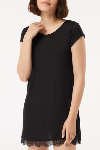 Camisa de noite Warm Day Preto