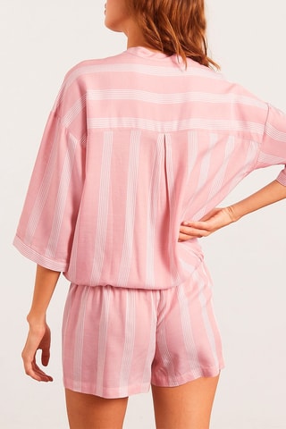 Camisa de noite Anil Rosa