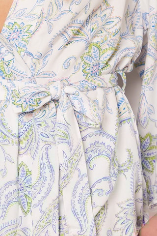 Robe Mariage Azul e verde-claro - Etam