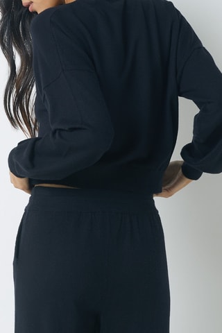 Casaco de pijama Dolane - Preto