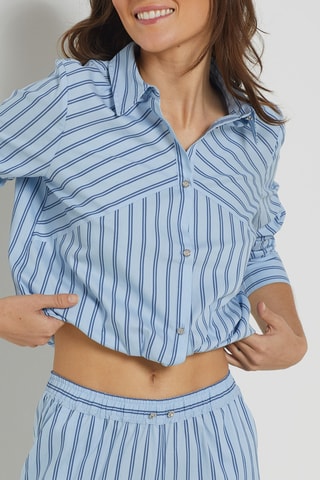 Camisa de pijama Carolyn - Azul - Etam