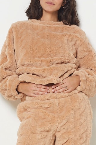 Sweat de pijama Nalane - Bege