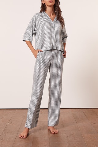 Camisa de pijama Galan - Cinzento - Etam