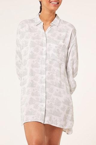 Camisa de pijama - Verde-água