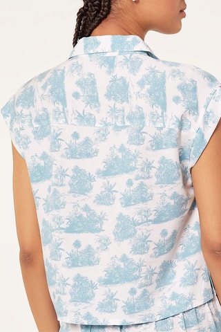 Camisa de pijama - Verde-pato