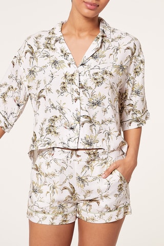 Camisa de pijama - Cru