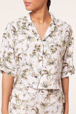 Camisa de pijama - Cru