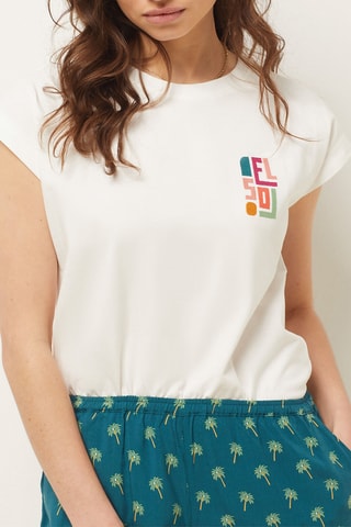 T-shirt de pijama Belamy - Cru