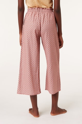 Calças de pijama linho - Rosa