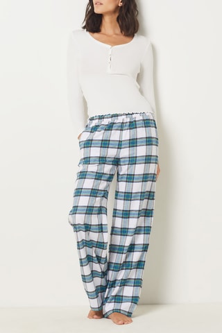 Calças de pijama Jaelyn - Cru