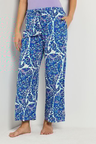 Calças de pijama - Azul-cobalto