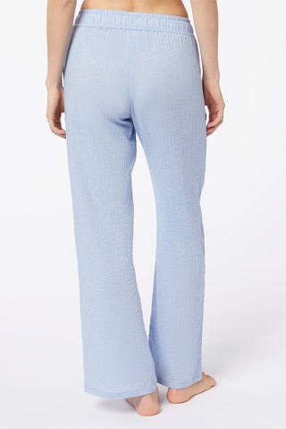 Calças de pijama cintura subida Synna - Azul - Etam