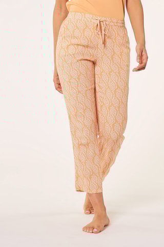 Calças de pijama 7/8 Gully - Laranja