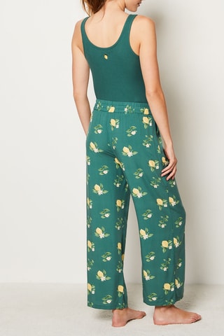 Calças de pijama - Verde-claro