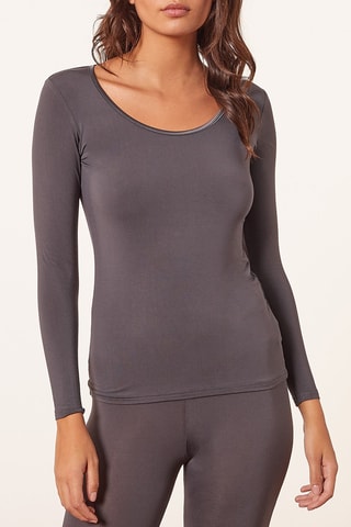 Top Warm me up Satin Antracite