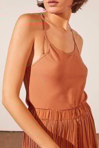 Top Beautiful Mostarda ocre - Etam