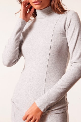 Top Dane Cinzento mesclado