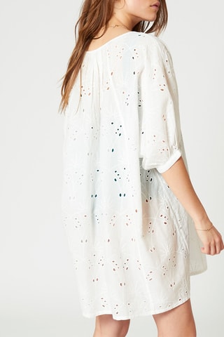 Vestido de praia - Cru