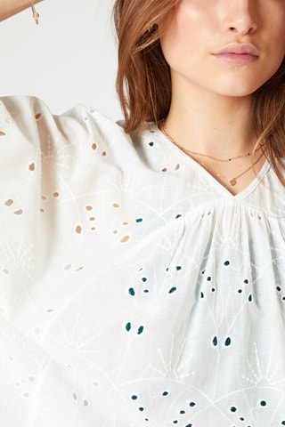 Vestido de praia - Cru