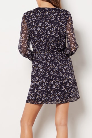 Vestido traçado - Preto