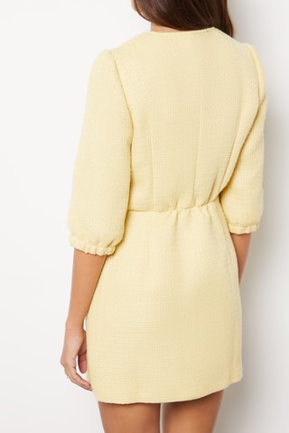 Vestido-camisa - Amarelo