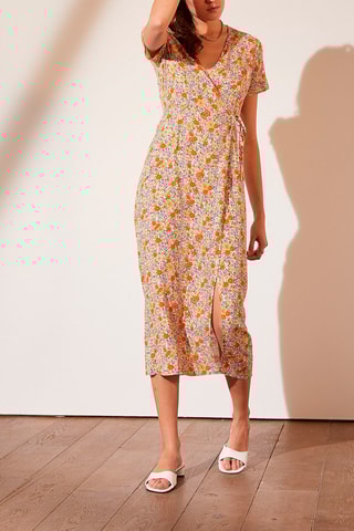 Vestido traçado Poesy Amarelo