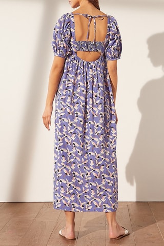 Vestido comprido New Betty Azul-celeste