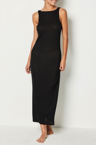 Vestido de praia - Preto