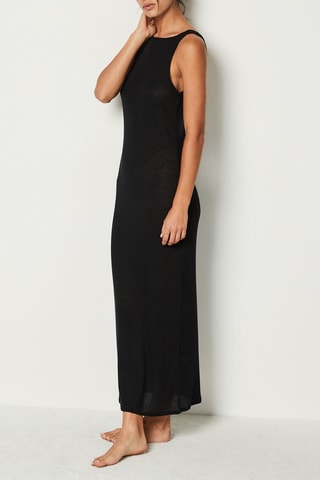 Vestido de praia - Preto